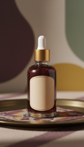 Rosewood Musk Oil Elegant Dropper Bottle